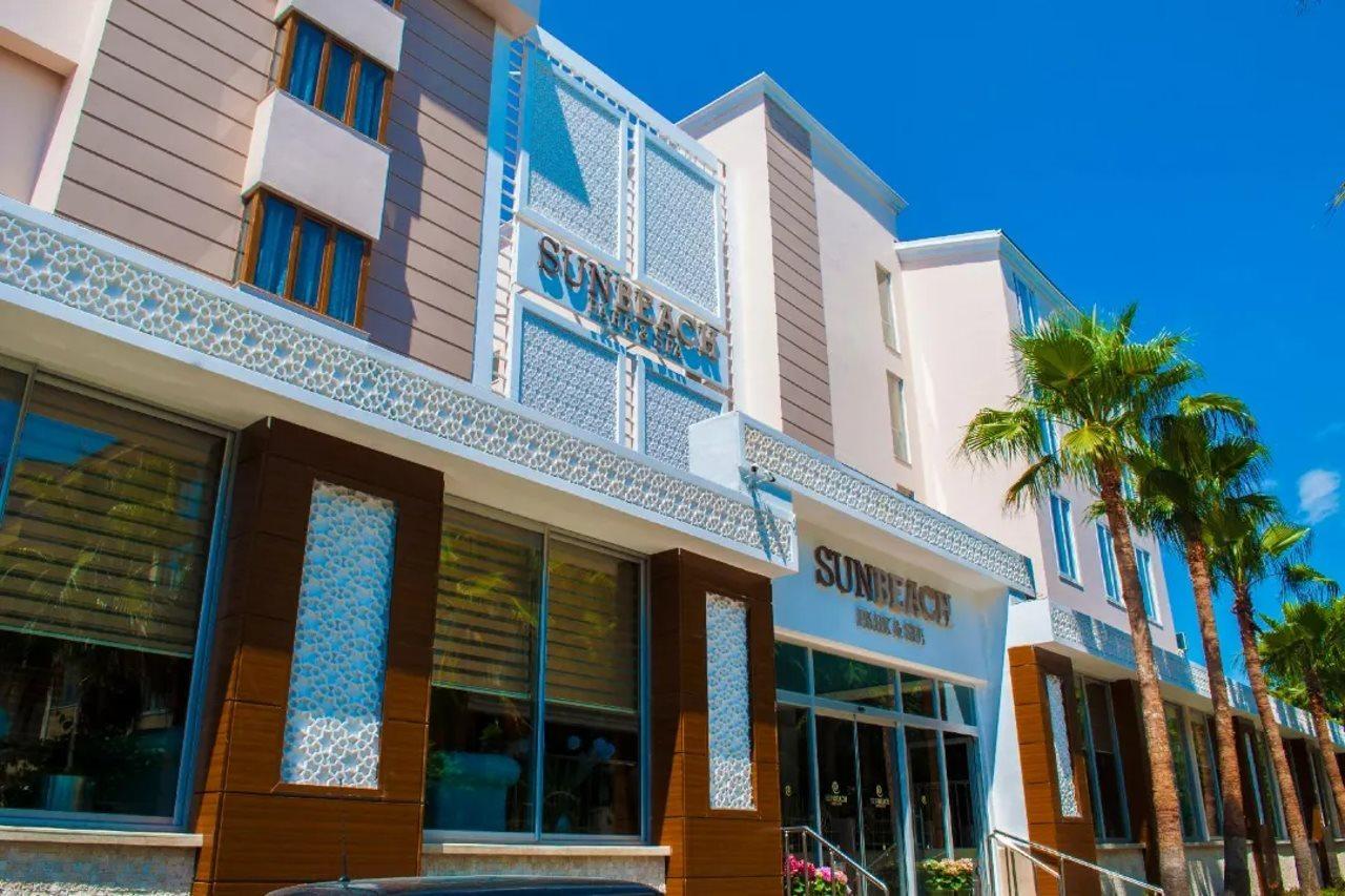 Sun Beach Hotel Side Bagian luar foto