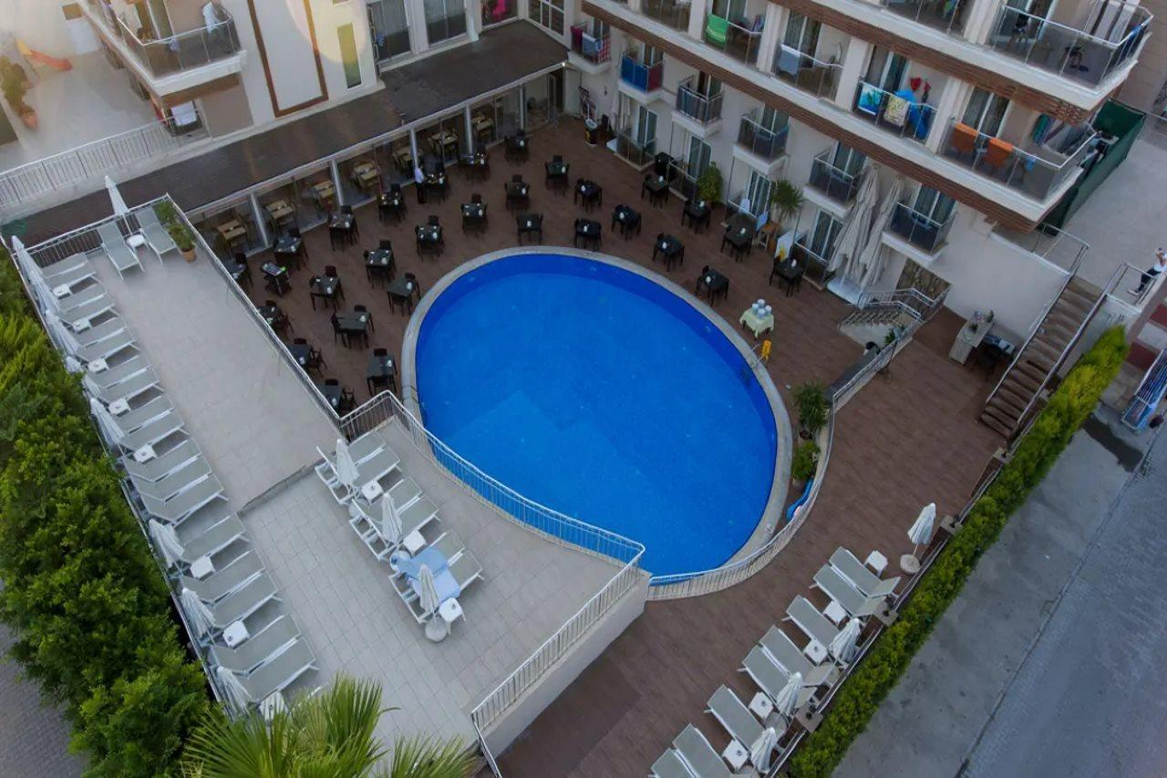 Sun Beach Hotel Side Bagian luar foto